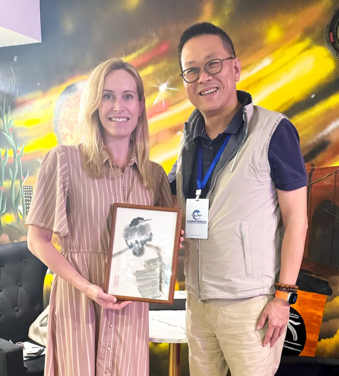 GLPF会长陈磊纽约对话美国北美照明工程协会(IES)执行总裁